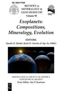 Exoplanets: Compositions, Mineralogy, Evolution (Reviews in Mineralogy & Geochemistry)
