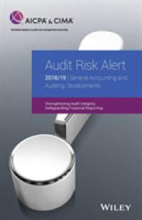Audit Risk Alert : General Accounting and Auditing Developments 2018/19 (Aicpa)