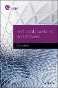 Aicpa Technical Questions and Answers， 2018 (Aicpa Audit and Accounting Guide)