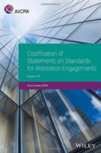 Codification of Statements on Standards for Attestation Engagements， January 2019 (Aicpa)