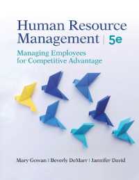 Human Resource Management : Managing Employees for Competitive Advantage （5TH）