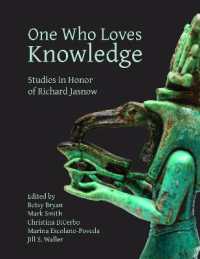 One Who Loves Knowledge : Studies in Honor of Richard Jasnow (Material and Visual Culture of Ancient Egypt)