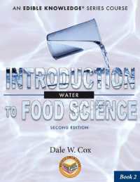 Introduction to Food Science: Water: A Kitchen-Based Workbook (Edible Knowledge") 〈2〉 （2ND）