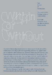 Within or without (Louis I. Kahn Visiting Assistant Professorship)