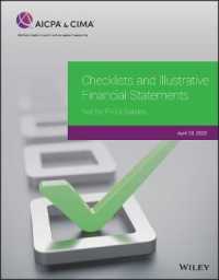 Checklists and Illustrative Financial Statements : Not-for-Profit Entities 2020