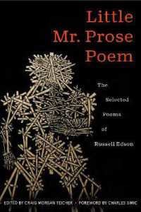 Little Mr. Prose Poem: Selected Poems of Russell Edson (American Poets Continuum Series)