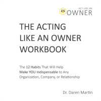 Acting Like an Owner Workbook -- Paperback / softback