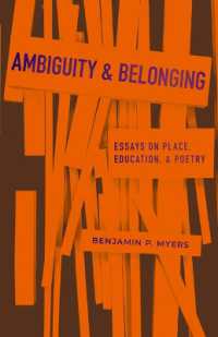 Ambiguity and Belonging : Essays on Place, Education, and Poetry (Lookouts)