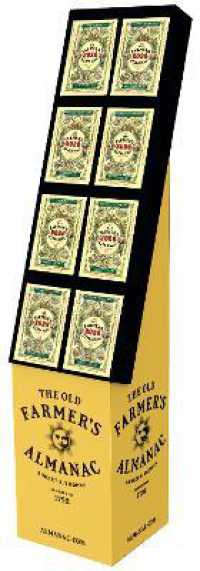 The 2026 Old Farmer's Almanac 32-Copy Floor Display