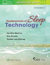 睡眠テクノロジーの基礎（第３版）<br>Fundamentals of Sleep Technology （3RD）