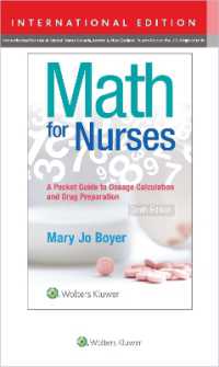 Math for Nurses : : a Pocket Guide to Dosage Calculations and Drug Preparation （10TH）