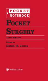 ポケット外科学（第３版）<br>Pocket Surgery （3RD Looseleaf）