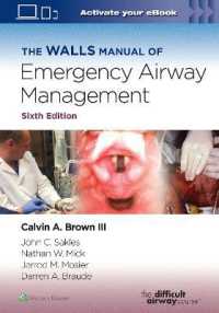 The Walls Manual of Emergency Airway Management （6TH）