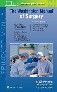 ワシントンマニュアル：外科（第９版）<br>The Washington Manual of Surgery （9TH）
