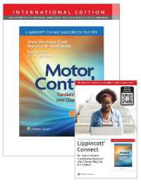 Motor Control: Translating Research into Clinical Practice 6e Lippincott Connect International Edition Print Book and Digital Access Card Package (Lippincott Connect) （6TH）