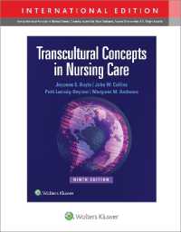 看護のための異文化理解（第９版）<br>Transcultural Concepts in Nursing Care （9TH）