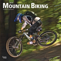 Mountain Biking 2019 Square Wall Calendar