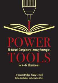 Power Tools : 30 Critical Disciplinary Literacy Strategies for 6-12 Classroom