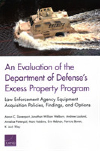 An Evaluation of the Department of Defense's Excess Property Program : Law Enforcement Agency Equipment Acquisition Policies, Findings, and Options