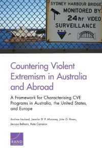 Countering Violent Extremism in Australia and Abroad : A Framework for Characterising CVE Programs in Australia, the United States, and Europe