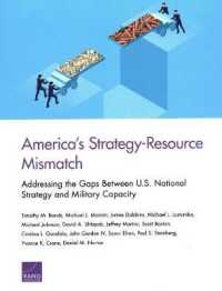 America's Strategy-Resource Mismatch : Addressing the Gaps between U.S. National Strategy and Military Capacity