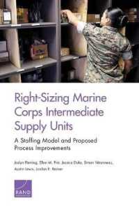 Right-Sizing Marine Corps Intermediate Supply Units : A Staffing Model and Proposed Process Improvements