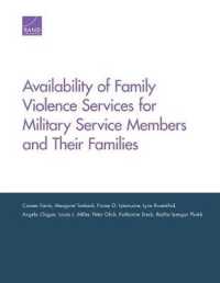 Availability of Family Violence Services for Military Service Members and Their Families
