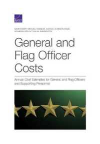 General and Flag Officer Costs : Annual Cost Estimates for General and Flag Officers and Supporting Personnel