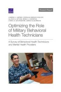 Optimizing the Role of Military Behavioral Health Technicians : A Survey of Behavioral Health Technicians and Mental Health Providers