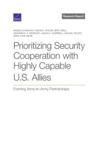 Prioritizing Security Cooperation with Highly Capable U.S. Allies : Framing Army-To-Army Partnerships