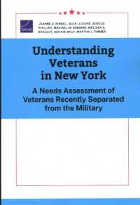Understanding Veterans in New York : A Needs Assessment of Veterans Recently Separated from the Military