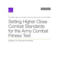 Setting Higher Close Combat Standards for the Army Combat Fitness Test : Evidence and Recommendations