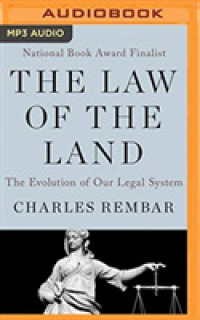 The Law of the Land : The Evolution of Our Legal System （MP3 UNA）
