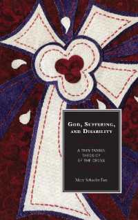 God, Suffering, and Disability : A Trinitarian Theodicy of the Cross