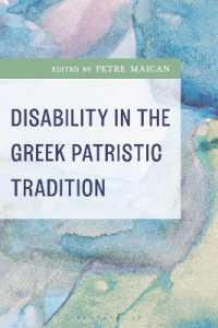 Disability in the Greek Patristic Tradition