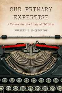 Our Primary Expertise : A Future for the Study of Religion