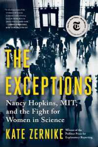 Exceptions : Nancy Hopkins, Mit, and the Fight for Women in Science -- Hardback (English Language Edition)
