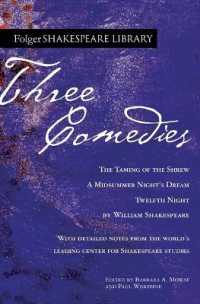 Three Comedies (Folger Shakespeare Library) -- Paperback (English Language Edition)