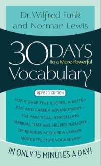 30 Days to a More Powerful Vocabulary -- Paperback (English Language Edition)