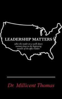 Leadership Matters : A Walk Down Memory Lane