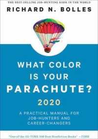 What Color Is Your Parachute? 2020 : A Practical Manual for Job-Hunters and Career-Changers (What Color Is Your Parachute?)