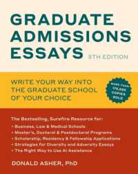 Graduate Admissions Essays, Fifth Edition : Write Your Way into the Graduate School of Your Choice