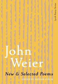 New & Selected Poems of John Weier (Lyrik Poetry)