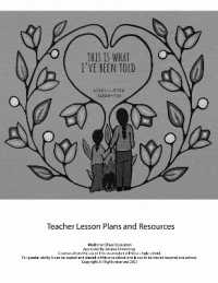 This Is What I've Been Told Teacher Lesson Plan （Looseleaf）