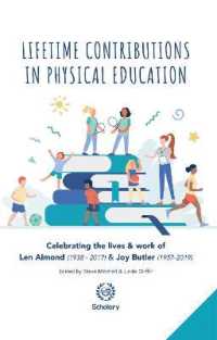 Lifetime Contributions in Physical Education : Celebrating the lives and work of Len Almond (1938-2017) and Joy Butler (1957-2019)