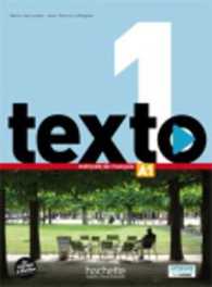TEXTO 1 : LIVRE DE L'ELEVE + DVD-ROM + MANUEL NUMERIQUE ELEVE (TEXTO)