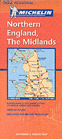 GREAT BRITAIN MIDLANDS - THE NORTH 11502 (CARTES REGIONALES)