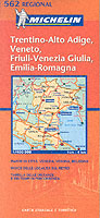 ITALY NORTH EAST VENETO TRENTINO-ALTO ADIGE 11562 (CARTES REGIONALES)