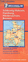 GERMANY NORTH-WEST HANNOVER HAMBURG BREMEN 11541 (CARTES REGIONALES)