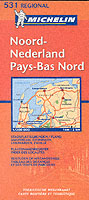 NOORD-NEDERLAND AMSTERDAM GRONINGEN 11531 (CARTES REGIONALES)